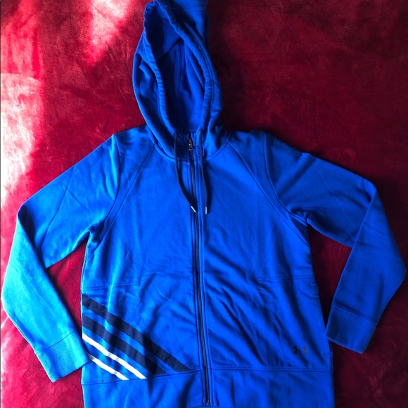 Under Armour Jackets & Coats Last One Under Armour Royal Blue Sweater Poshmark